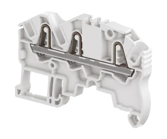 64-1374-58　Entrelec, ZK2.5 Series , 1 kV Standard Din Rail Terminal, Spring Clamp Termination　1SNK705011R0000