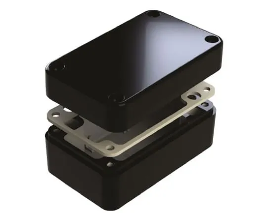 64-0676-33　Deltron 486, Aluminium Enclosure, IP66, Shielded, 130 x 80 x 60mm　487-130806E-66
