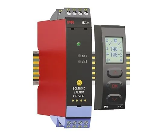 64-1274-52　2 Channel Isolation Barrier With Relay Output, 250 V ac max　9203B1B
