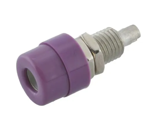 64-0681-12　Violet Female Banana Plug Solder 30 V ac, 60 V dc　930176109