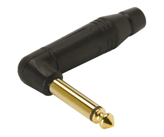 64-1361-20　Amphenol ACP Series, 6.35 mm Cable Mount Mono Jack Plug, 2-Pole Pole, 10A　ACPM-RB-AU
