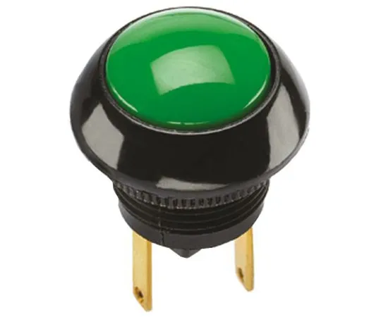 64-1343-47　Otto Single Pole Double Throw (SPDT) Momentary Push Button Switch, IP68S, Panel Mount, 25V dc　P9-513125W