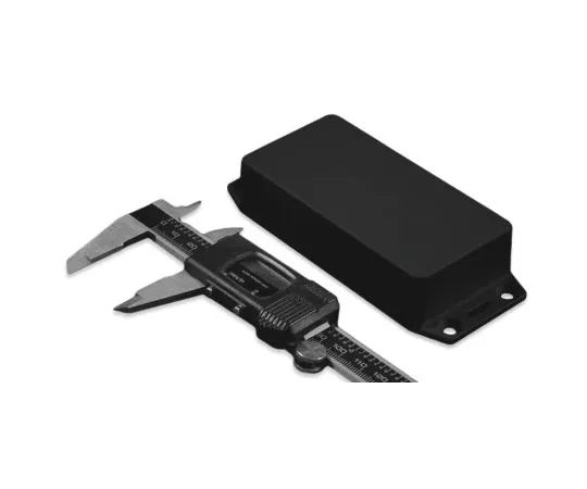 64-1389-05　Hammond 1591, ABS Enclosure, IP54, Flanged, 100.9 x 51.4 x 22.25mm　1591XXASFLBK