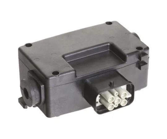64-0680-65　Harting Han Power S Series, IP65 Black Surface Mount 6P+E Industrial Power Socket, Rated At 10A, 600 V　09120084806