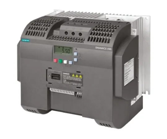 64-0663-51　Siemens Inverter Drive, 3-Phase In, 0 → 550Hz Out 11 kW, 400 V ac SINAMICS V20, IP20, ModBus　6SL3210-5BE31-1UV0