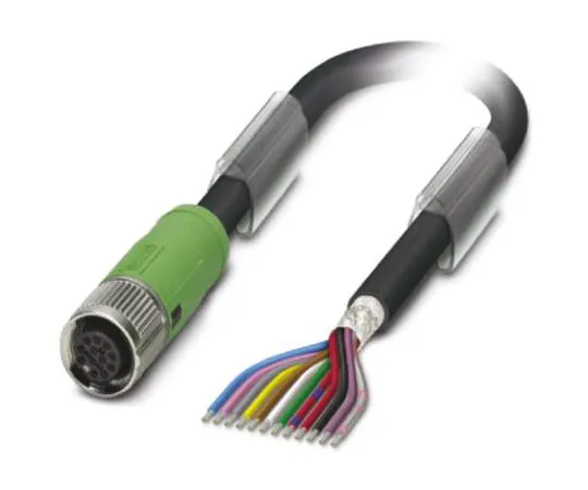 64-1302-12　Phoenix Contact M12 to Unterminated Cable assembly　1430145