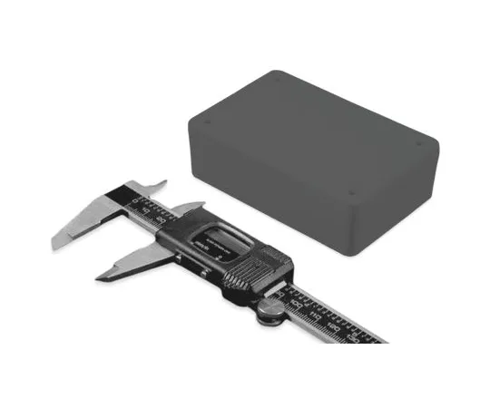 64-1389-06　Hammond 1591, ABS Enclosure, IP54, 86.24 x 57.04 x 24.25mm　1591XXMSBK