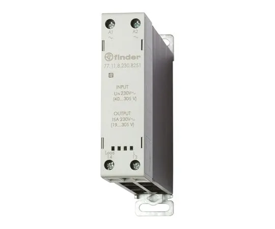 64-1284-65　Finder 15 A SPNO Solid State Relay, Random, DIN Rail, 305 V ac Maximum Load　77.11.9.024.8251