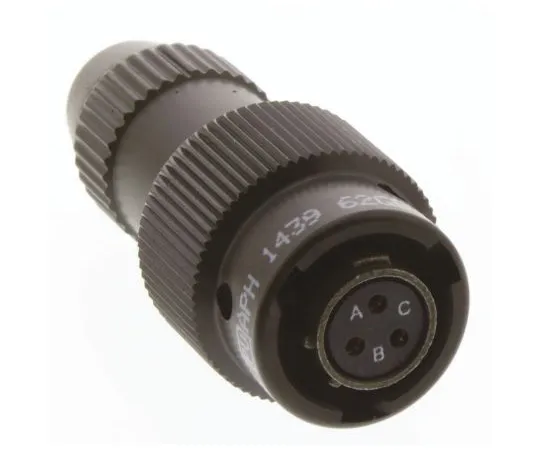 64-1361-88　Amphenol 62GB Series, 3 Way Cable Mount MIL Spec Circular Connector Plug, Socket Contacts,Shell Size 8, Bayonet　62GB-16J08-33SN