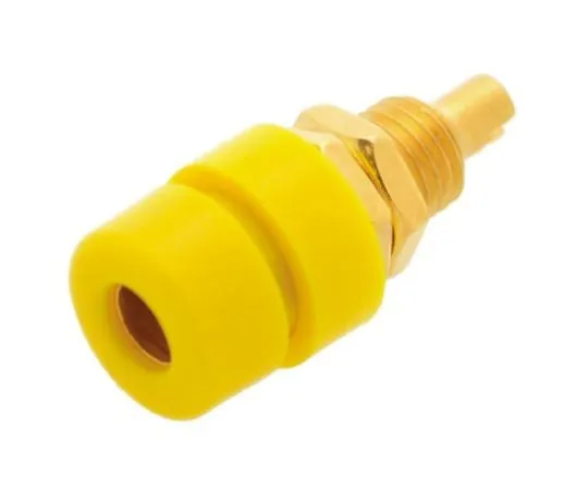 64-0681-16　Yellow Female Banana Plug Solder 30 V ac, 60 V dc　930176703