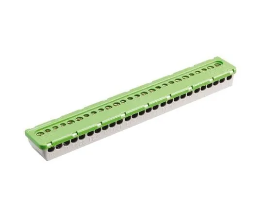 64-1339-04　Entrelec MISTRAL65 Non-F***d Terminal Block, 26 Way/Pole, Screw Terminals, 6 mm², 16 mm² Clip Mount, PE　1SPE007715F0745