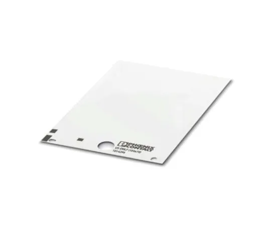 64-1627-65　Phoenix Contact White Address Label, 104 x 70mm, Pack of 2　1014294