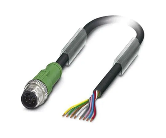 64-1636-75　Phoenix Contact M12 8-Pin Male Cable & Connector　1522493