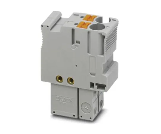 64-1577-42　Phoenix Contact PPCT 6/2 Terminal Plug, 2 Way/Pole, Push In Terminals, 0.5 → 10 mm², PA, 320 V　3212304