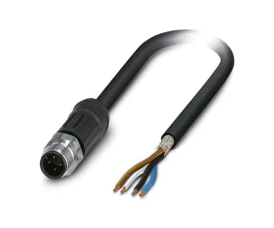 64-1583-44　Phoenix Contact M12 4-Pin Male Cable & Connector　1454121