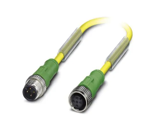 64-1638-28　Phoenix Contact M12 4-Pin - M12 4-Pin Male - Female Cable & Connector　1696028