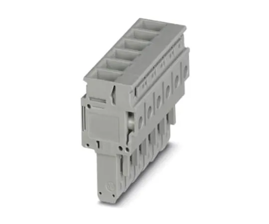 64-1587-91　Phoenix Contact UP 6/ 6 Terminal Plug, 6 Way/Pole, Screw Terminals, 0.2 → 6 mm², Polyamide, 1 kV　3060665