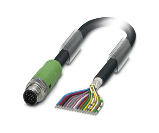 64-1583-83　Phoenix Contact M12 17-Pin Male Cable & Connector　1430200