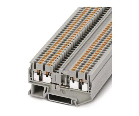 64-1600-69　Phoenix Contact, PT Clipline Series , 800 V Feed Through Terminal Block, Push In Termination　3001373