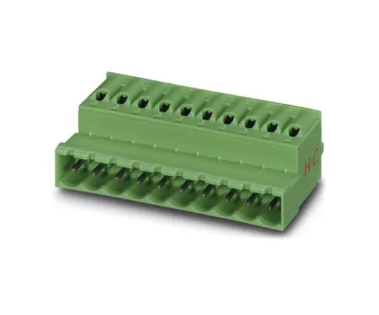 64-1553-50　Phoenix Contact FKIC 2.5 HC/10-ST-5.08, 10 Way Pluggable Terminal Block　1942675