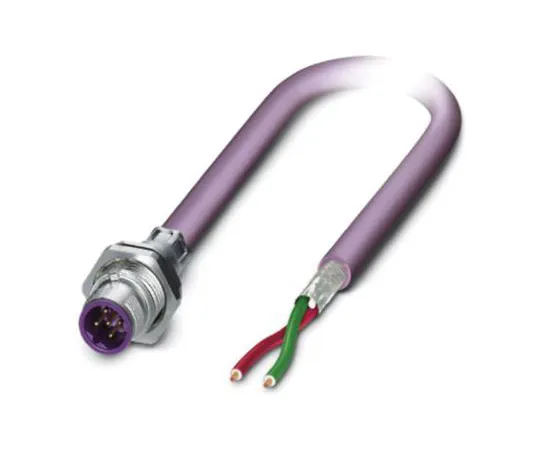 64-1629-55　Phoenix Contact M12 2-Pin Male Connector　1437494