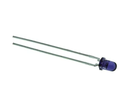 64-1640-02　4 V Blue LED 5mm Through Hole, Kingbright L-7143VBC-D　L-7143VBC-D