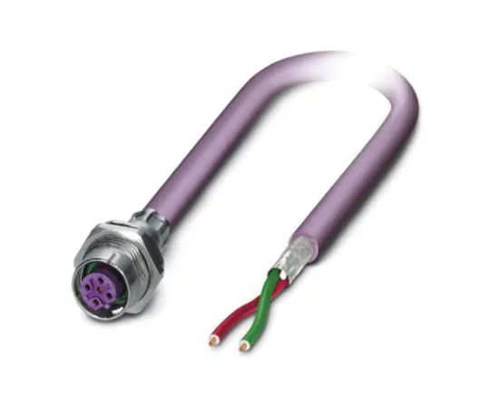 64-1629-48　Phoenix Contact M12 2-Pin Female Connector　1437449