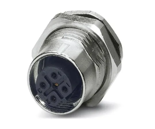 64-1587-48　Phoenix Contact M12 5-Pin Female Connector　1441914