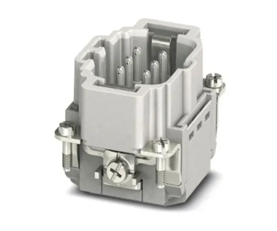 64-1613-96　HEAVYCON B06 Series Contact Insert,6P+E, Rated At 16A, 500 V　1407728