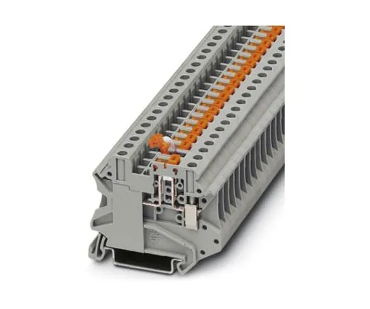 64-1601-74　Phoenix Contact, UT Series , 500 V Knife Disconnect Terminal Block, Screw Termination　3046141