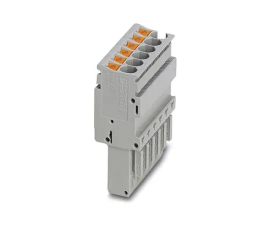 64-1588-20　Phoenix Contact PP-H 2.5/24 Terminal Plug, 2 Way/Pole, Push In Terminals, 0.14 → 4 mm², 500 V　3061897