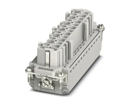 64-1614-11　HC-HV10-I-PT-F Series Contact Insert,12P+E, Rated At 16A, 830 V　1407745