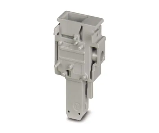 64-1586-11　Phoenix Contact UP 6/ 1-M Terminal Plug, 1 Way/Pole, Screw Terminals, 0.2 → 6 mm², Polyamide, 1 kV　3060762