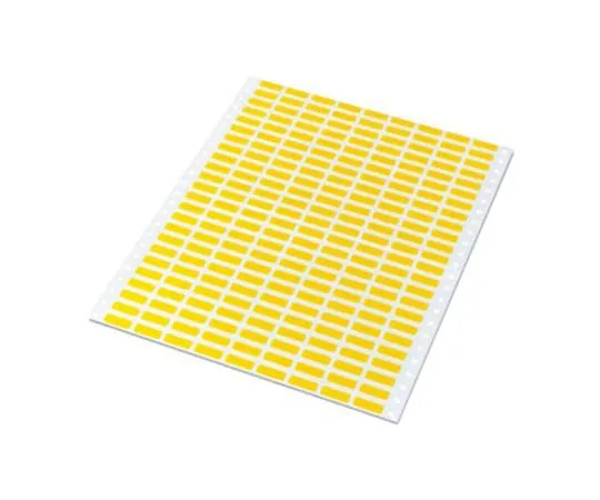 64-1627-85　Phoenix Contact Yellow Address Label, 15 x 9mm, Pack of 10000　5031689
