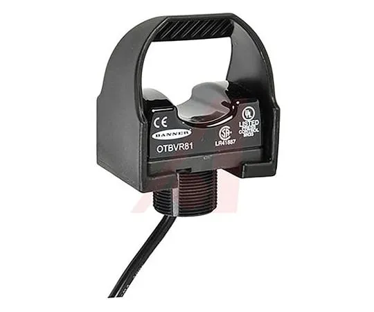 64-1640-14　Banner, OTB Black Push Button, SPDT Momentary Cable　OTBVR81
