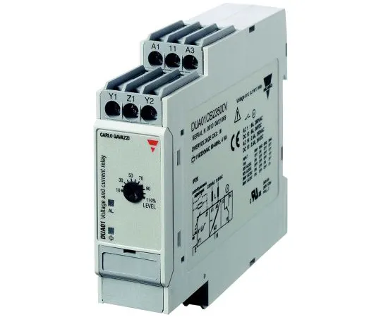 64-1597-89　Carlo Gavazzi Voltage Monitoring Relay With SPDT Contacts, 115/230 V ac, 1 Phase　DUB01CB23500V