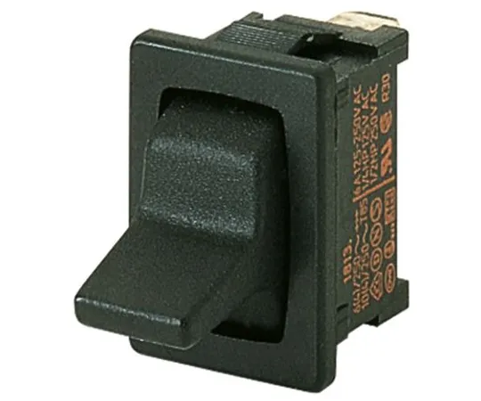 64-1434-03　Marquardt Single Pole Double Throw (SPDT) Toggle Switch, On-Off-(On), IP40, Panel Mount　01818.1202-00