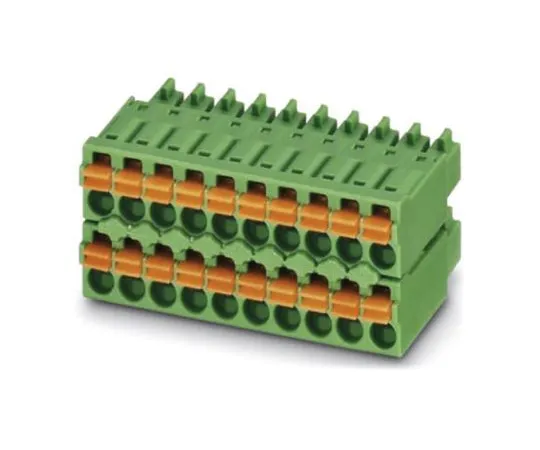 64-1543-15　Phoenix Contact FMCD 1.5/16-ST-3.5, 32 Way Pluggable Terminal Block　1738940