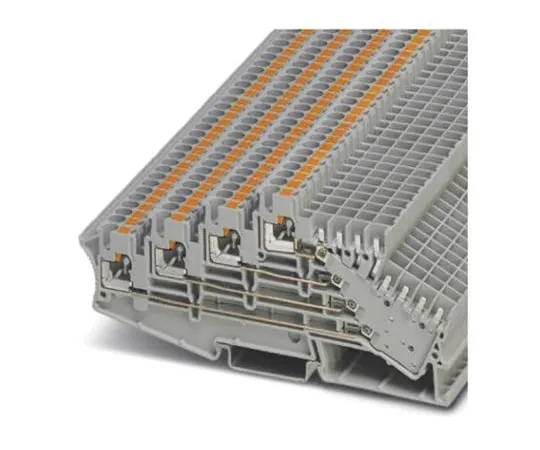 64-1573-05　Phoenix Contact, PT 2.5-4L/2P Series , 250 V Multi Level Terminal Block, Push In Termination　3012310