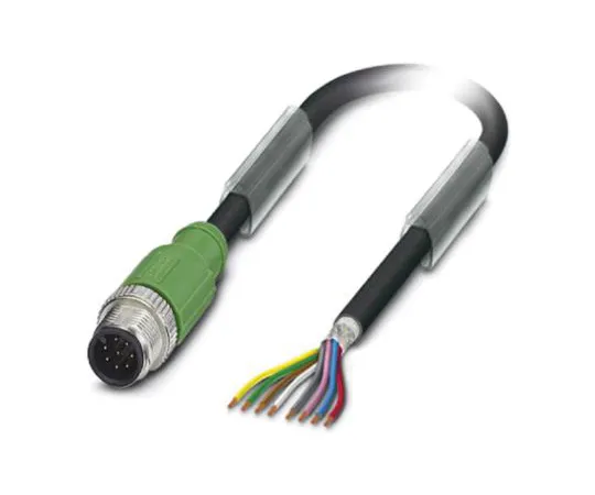64-1616-17　Phoenix Contact M12 8-Pin Male Cable & Connector　1522778