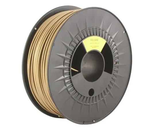 64-1476-82　RS PRO 2.85mm Gold PLA 3D Printer Filament, 1kg　832-0292