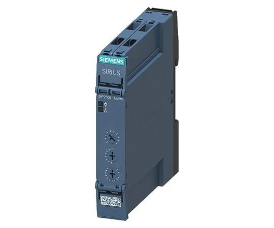 64-1475-92　Siemens Multi Function Multi Function Timer Relay, Screw, 1 s → 100 h, SPDT, 1 Contacts, SPDT, 12 → 240 V　3RP2505-1AW30