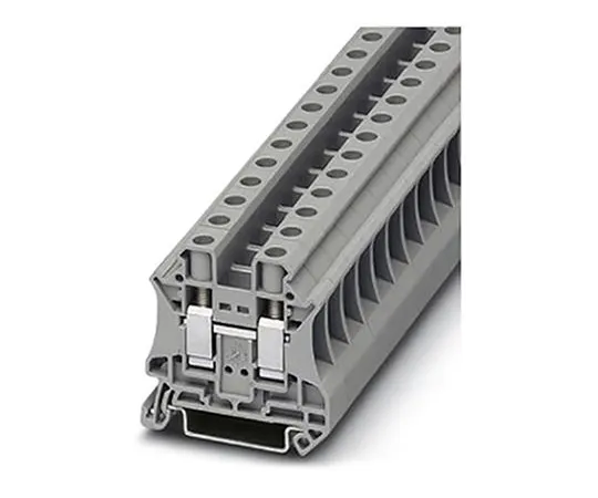 64-1580-93　Phoenix Contact, UT 10-FE Series , 1 kV Non-F***d Terminal Block, Screw Termination　3047660