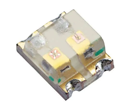 64-1631-39　2.5 V Green & Red LED 1613 (0605)  SMD, Kingbright KPTB-1612SURKCGKC　KPTB-1612SURKCGKC