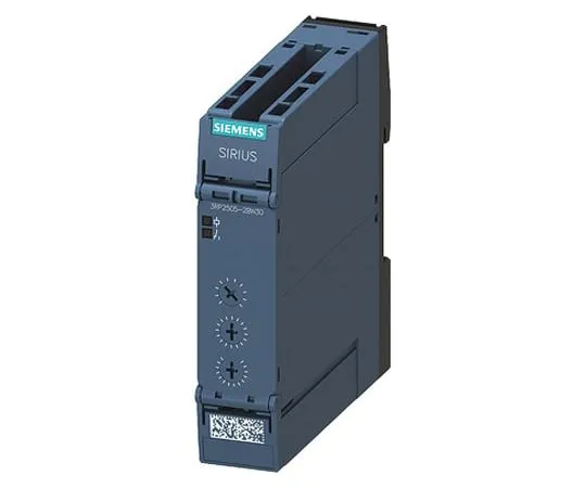 64-1475-96　Siemens Multi Function Multi Function Timer Relay, Cage Clamp, 1 s → 100 h, DPDT, 2 Contacts, DPDT, 12 →　3RP2505-2BW30