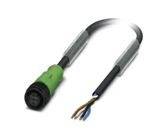 64-1616-11　Phoenix Contact M12 4-Pin Female Cable & Connector　1442489