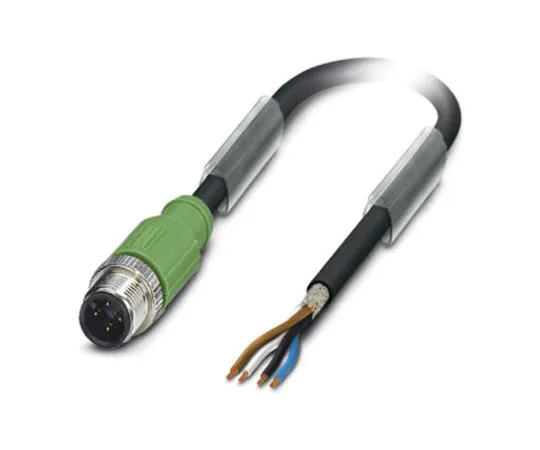 64-1582-93　Phoenix Contact M12 4-Pin Male Cable & Connector　1682618