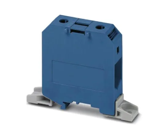 64-1588-21　Phoenix Contact UKH50-F BU Non-F***d Terminal Block, Screw Terminals, 16 → 70 mm² Screw, PA, 1 kV　3247062