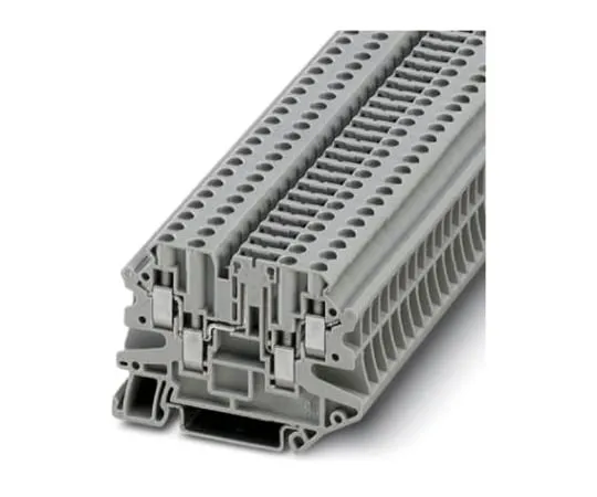 64-1580-91　Phoenix Contact, UT 4-QUATTRO-TG P/P Series , 500 V Disconnect Terminal Block, Screw Termination　3064030