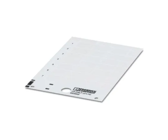 64-1600-43　Phoenix Contact Yellow Address Label, 26.9 x 14.9mm, Pack of 27　0828893